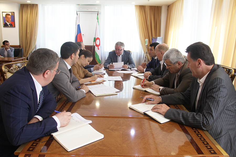 В Правительстве Ингушетии состоялось еженедельное плановое совещание