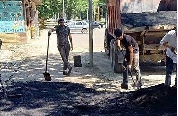 В городе Малгобеке благоустроили дорогу, ведущую к детскому саду «Солнышко»