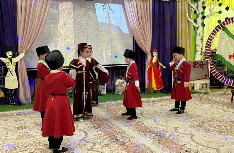 В детском саду Росгвардии в Ингушетии отметили День джигита
