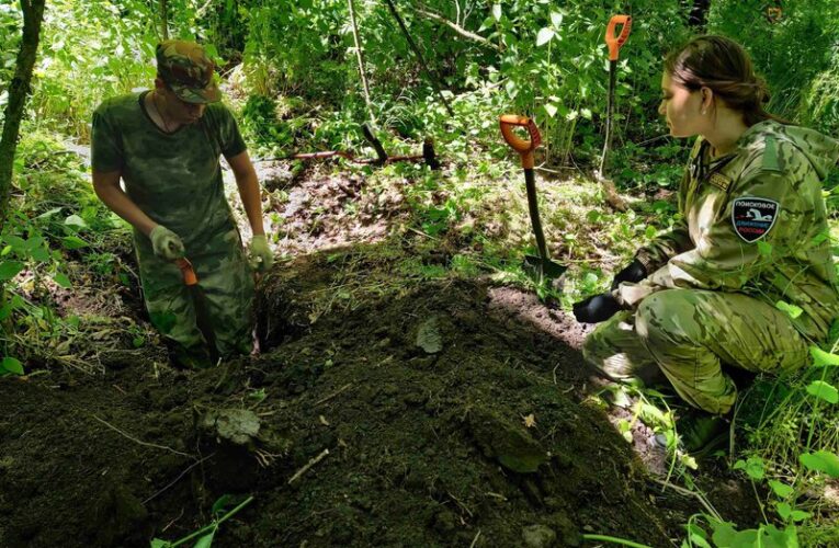 В Ингушетии в рамках Вахты памяти «Терский рубеж» поисковики обнаружили останки трех красноармейцев
