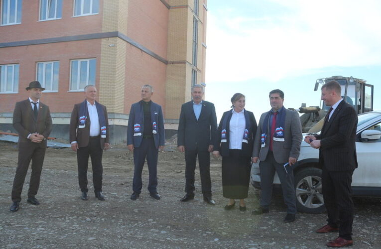 В селе Верхние Ачалуки Ингушетии по народной программе единороссов строится новая школа