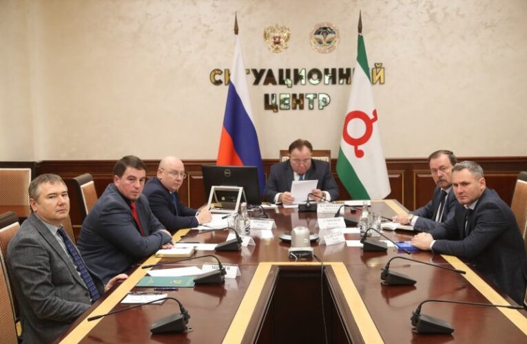 Калиматов принял участие в заседании координационного совещания под руководством полпреда Чайки