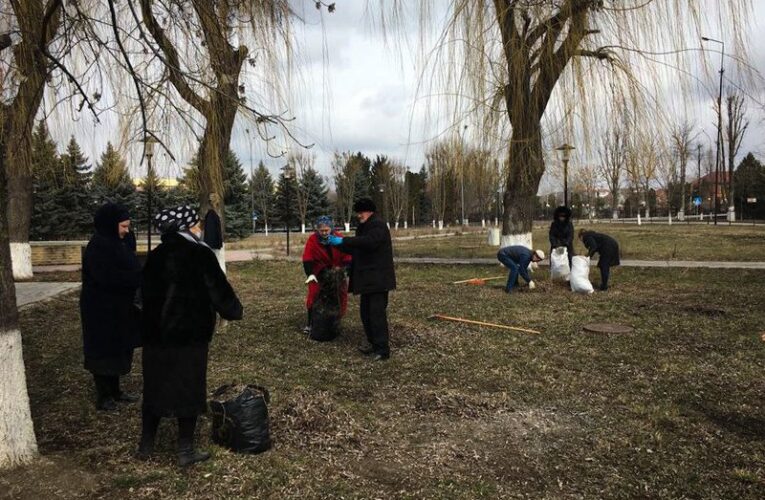 Работники сферы культуры города Назрани Ингушетии провели субботник