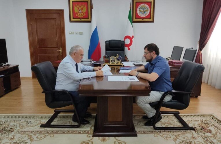 Спикер ингушского парламента встретился с руководителем ЦУР Ингушетии