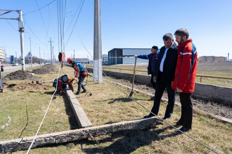 Энергетики Ингушетии реконструируют 3 км ЛЭП к 30-летию возрождения республики